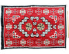 Mary Lee, Ganado Red, Navajo Handwoven, 58 1/2" x 81"