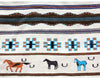 Nellie Glasses, Pictoral All Natural Rug, Navajo Handmande, 59 in x 75 in