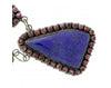Anthony Skeets, Necklace, Lapis, Spiny Oyster Shell, Silver, Navajo Made, 31 in