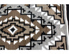 Marc Nathaniel, Two Grey Hills Rug, Navajo Wool, Contempoary, 52 1/2" x 38 1/2"
