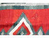 J. B. Moore Style Rug Navajo Wool, Circa 1900, Transitional, 104 x 92